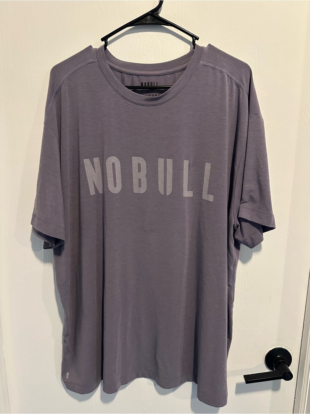 NOBULL Men's Crew Tee in Dusty Lilac